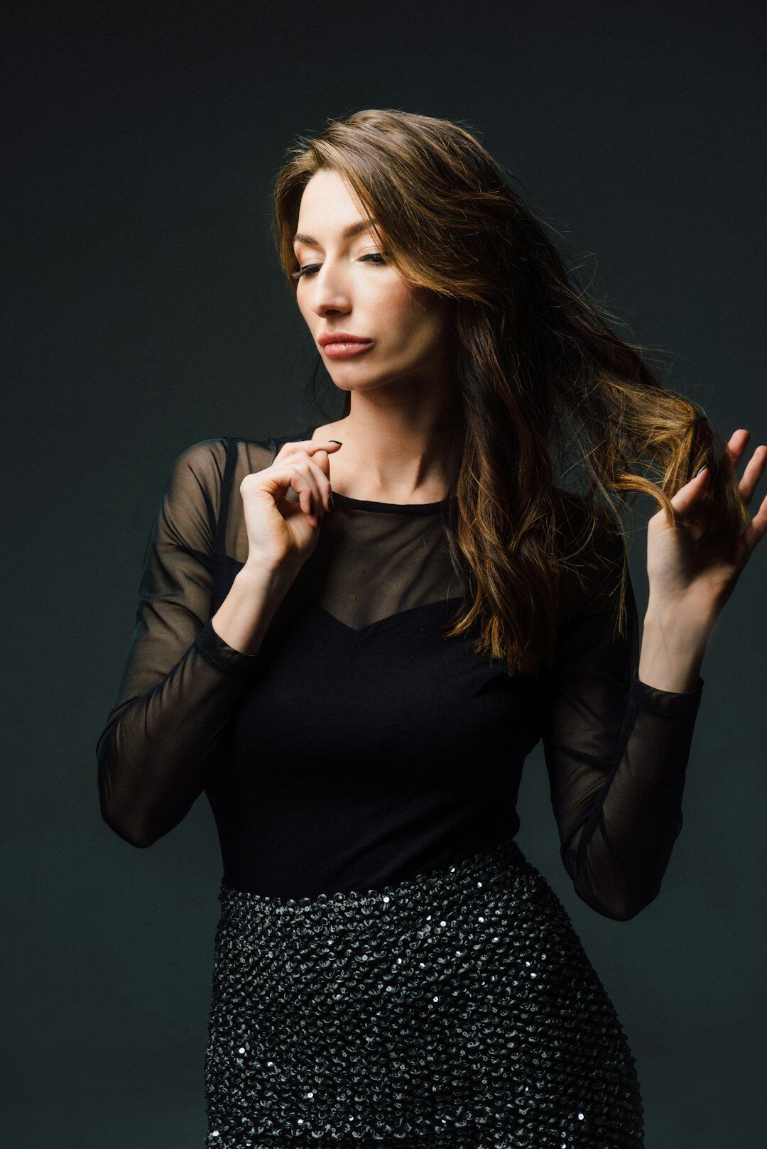 Studio portrait of a professional woman event coordinator
